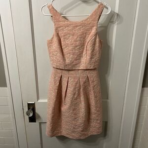 Pink Halter Sheath Mini Dress